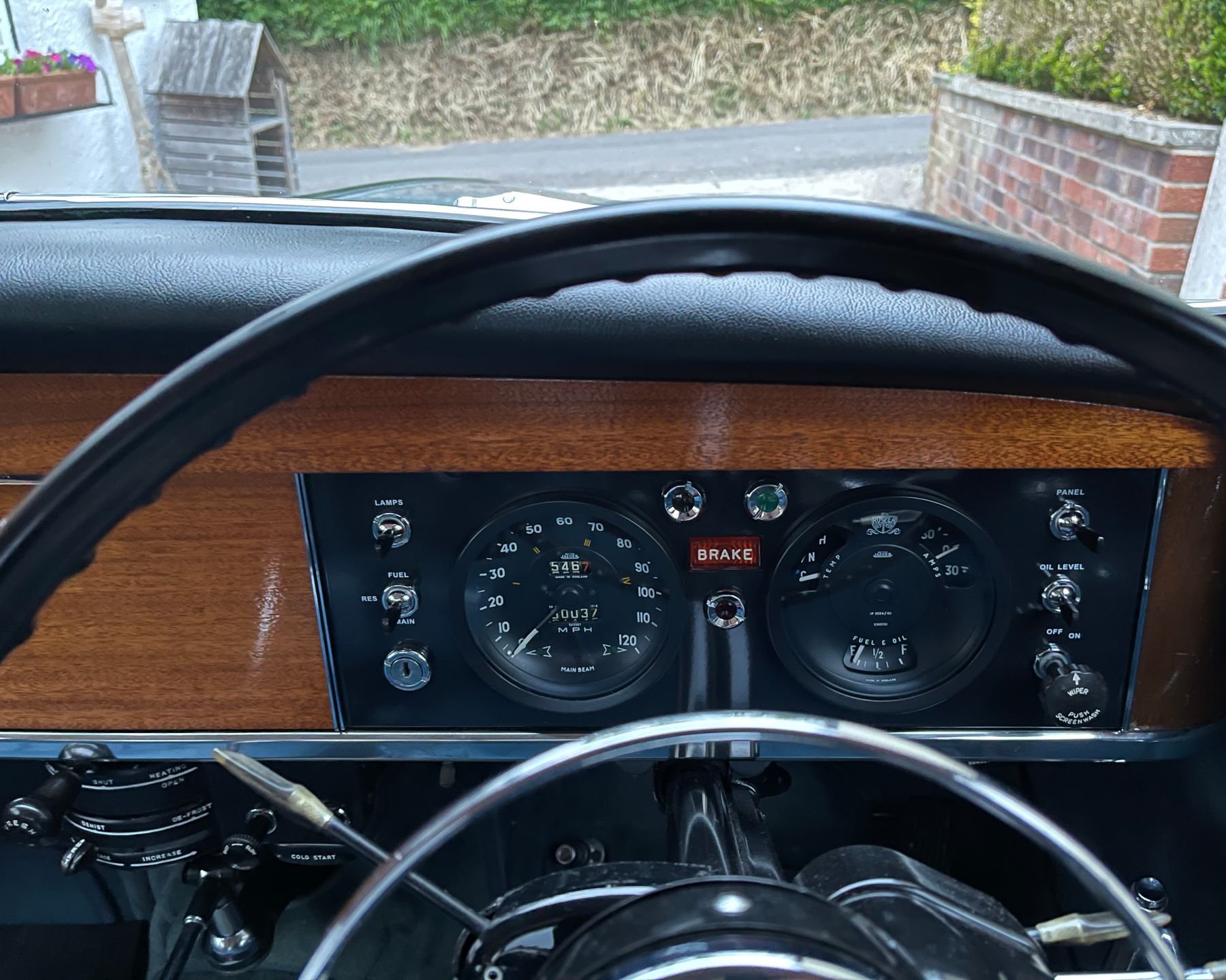 David G instrument panel
