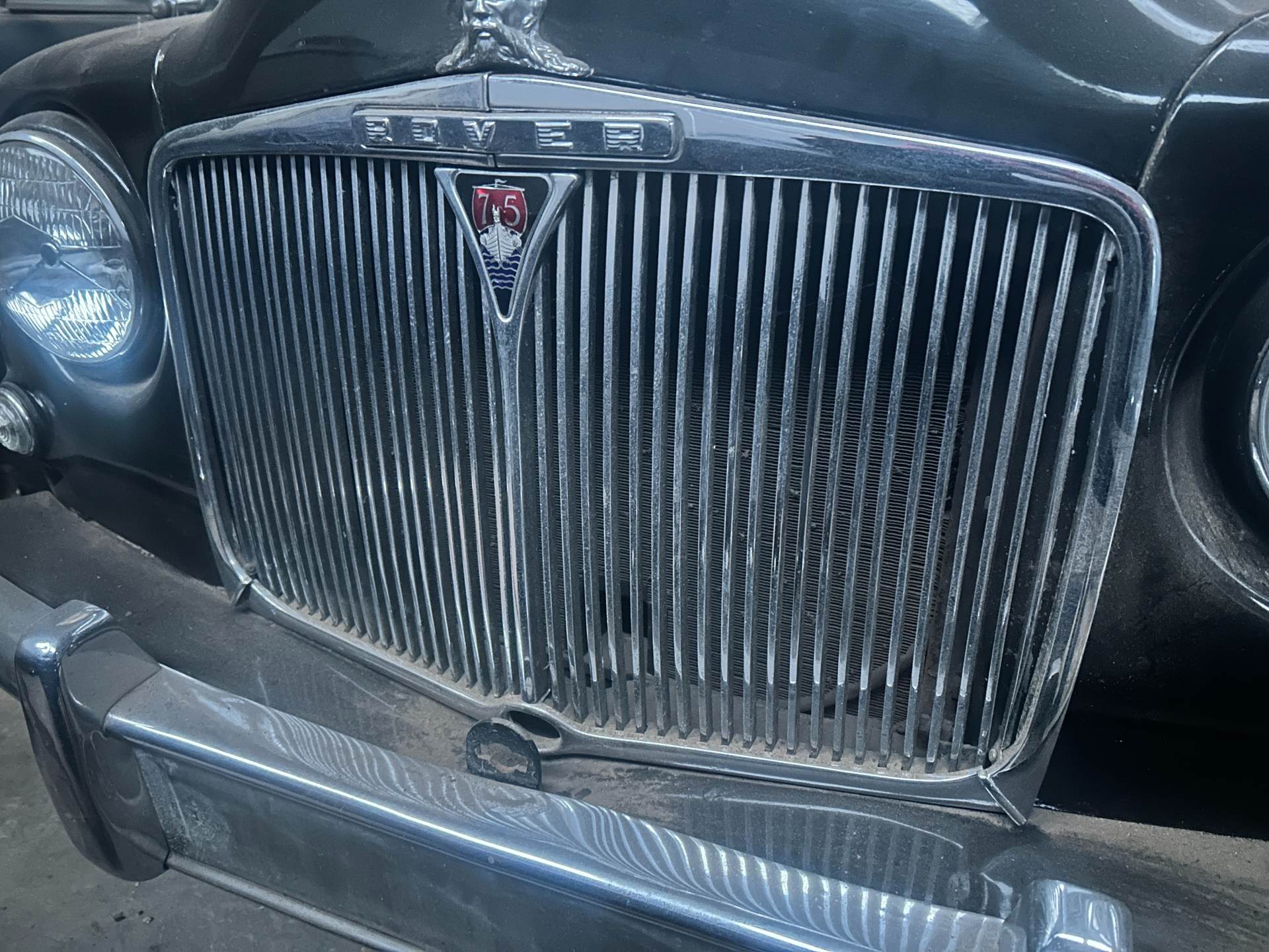 Early chrome grille adj